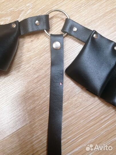 Портупея из натуральной кожи женская