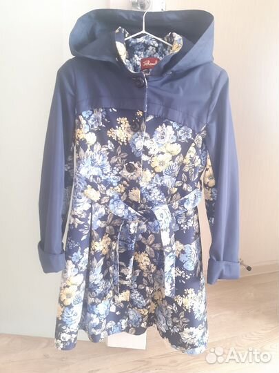 Плащ утепленный для девочки