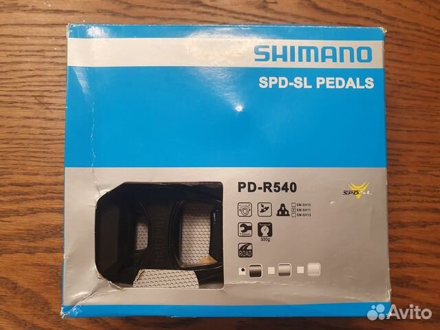 Контактные педали Shimano PD-R540 SPD-SL новые