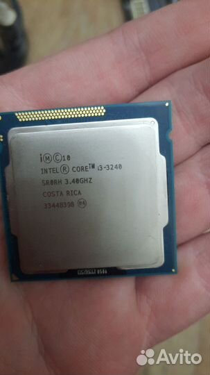 Процессор intel core i3 3240