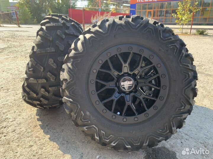 Диски с бедлоком 4*110 14 и Maxxis Bighorn 28