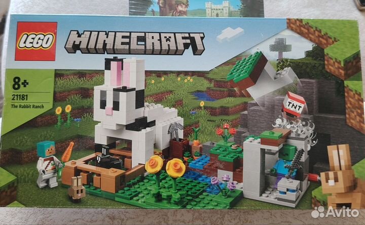 Конструктор lego Minecraft арт. 21181 оригинал