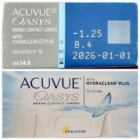 Линзы контактные acuvue oasys двухнедельные