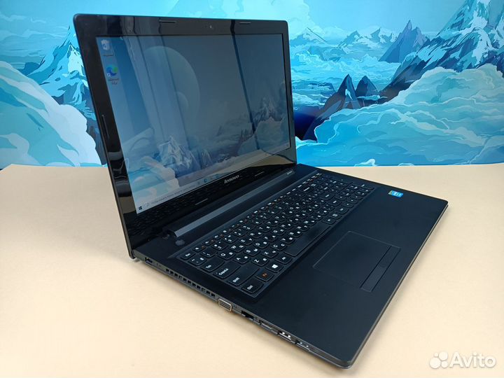 Тонкий ноутбук Lenovo 15/6Gb/SSD/Win 10