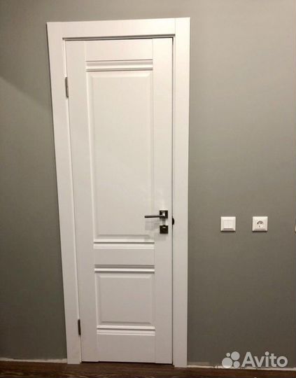 Двери межкомнатные белые