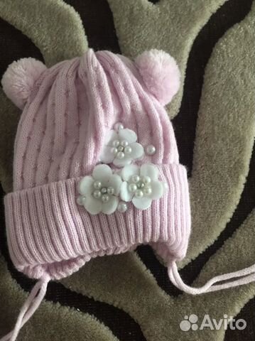 Шапка демисезонная для девочки