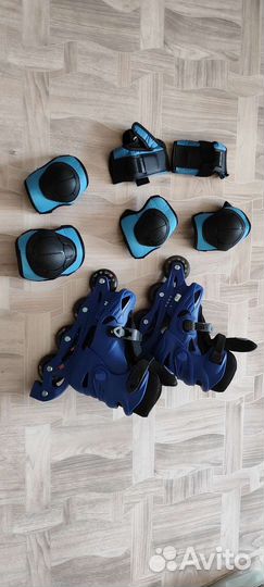 Роликовые коньки детские раздвижные