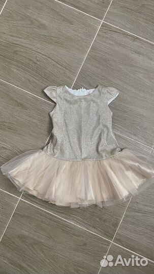 Платье для девочки 92