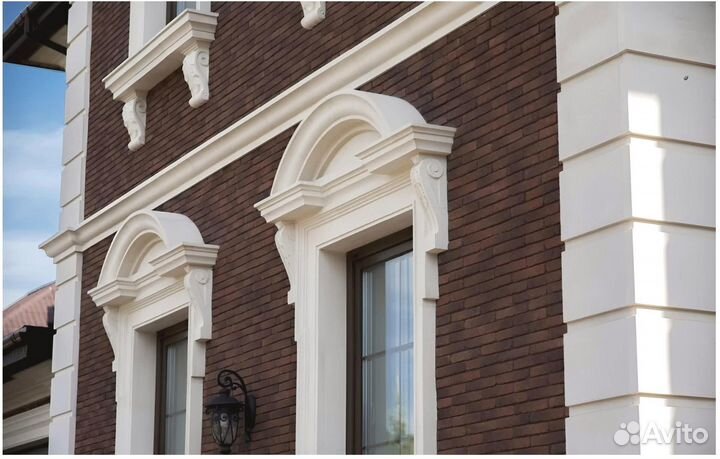 Фасадный декор. Молдинги