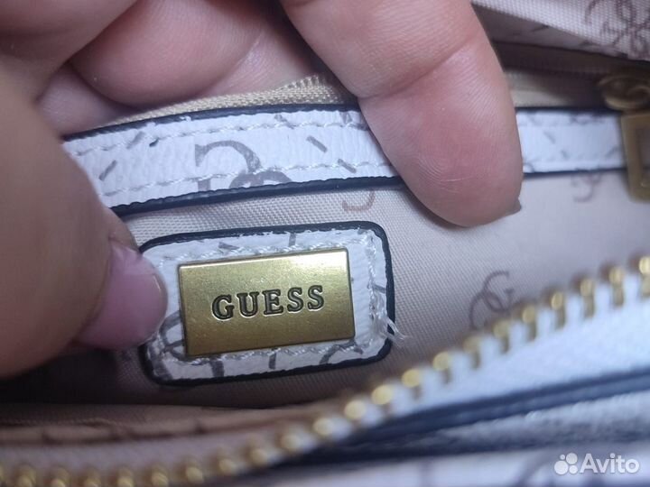 Сумка женская натуральная кожа Guess