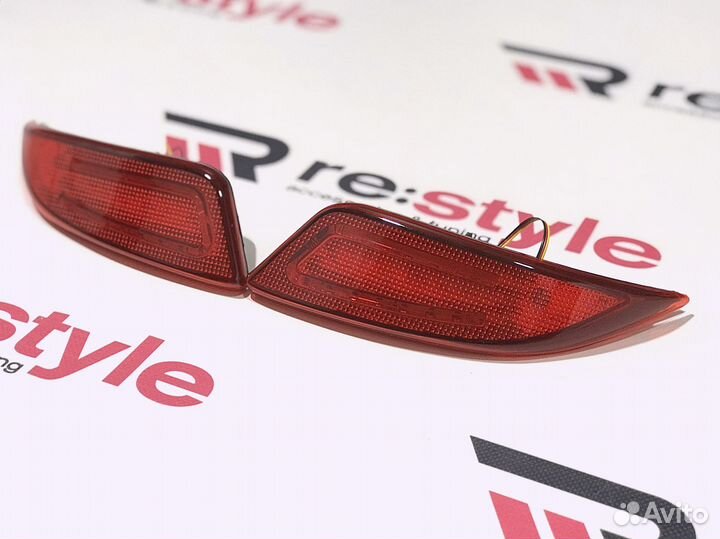 Фонари в задний бампер Camry 55