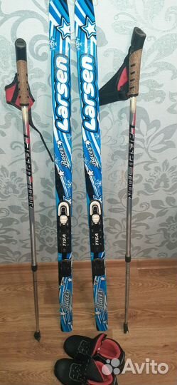 Лыжи беговые,детские