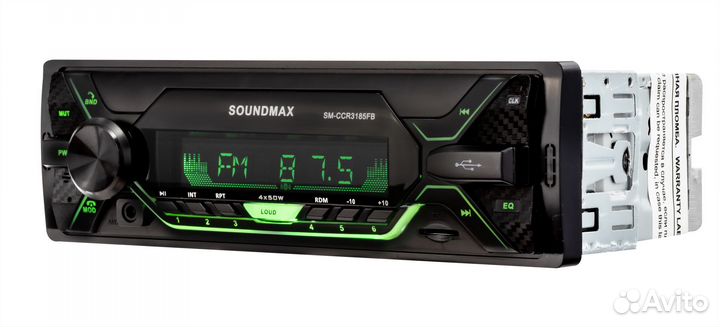 Автомагнитола Soundmax SM-CCR 3185FB Bluetooth