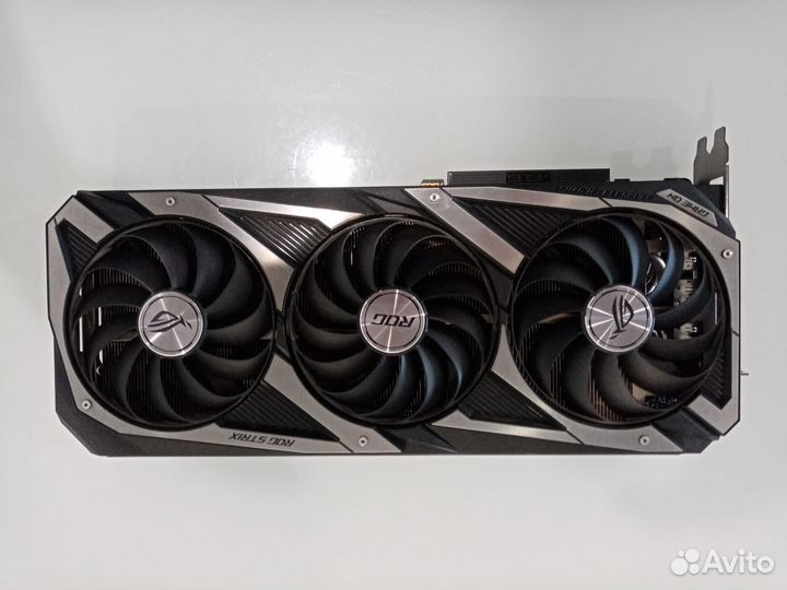 Видеокарта asus roc strix geforce rtx 3070 ti