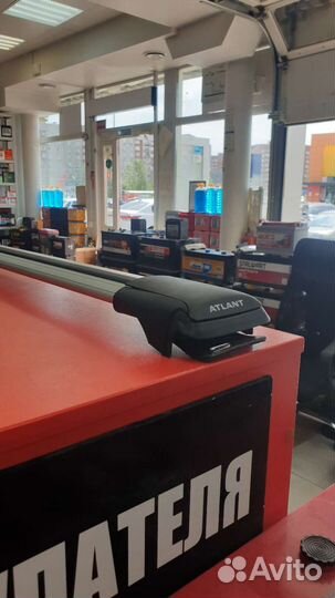 Багажник поперечны на высокий рейлинг