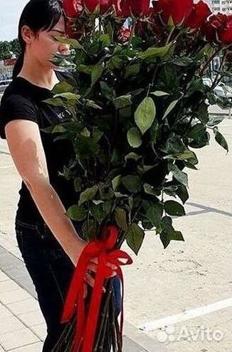 Высокие розы Гигантские розы Доставка цветов