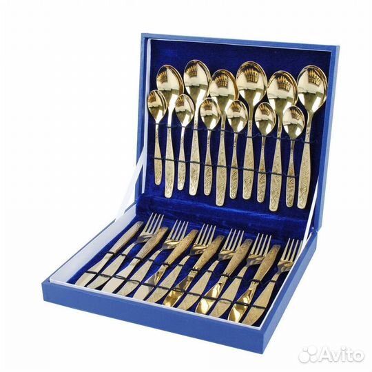 Набор столовый 24пр. Уралочка М13 с п/п в дек. кор