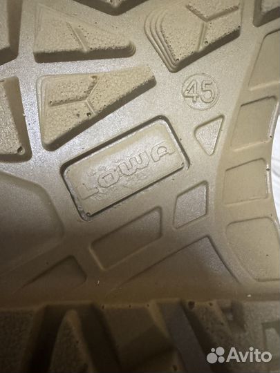 Тактические ботинки lowa 44