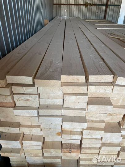 Продажа обрезной доски из сосны 50x200x6000