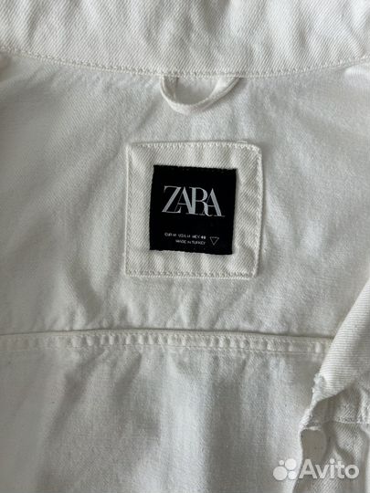 Куртка мужская джинсовая Zara 46р