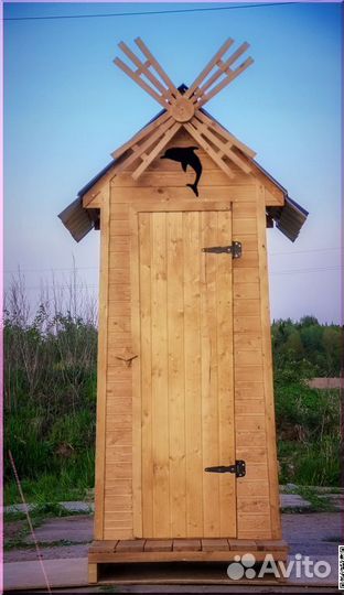 Уличный туалет с установкой BAG334