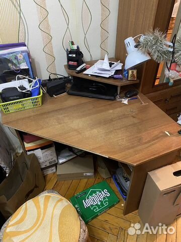 Угловой компьютерный стол бу