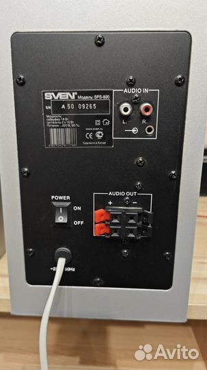 Колонки 2.1 sven SPS-820