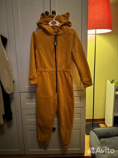 Комбинезон на девочку утепленный 122
