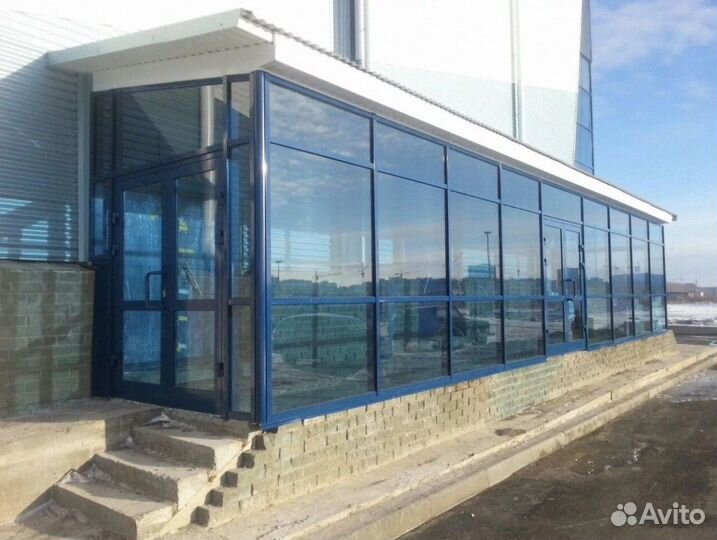 Панорамное остетекление окна