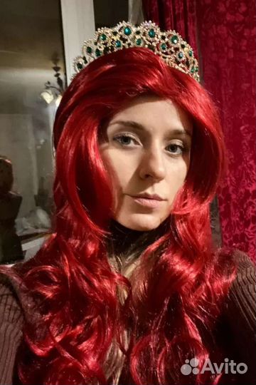 Качественный новый парик Русалочки для аниматора