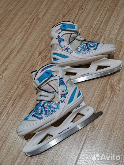 Коньки раздвижные детские Nordway (31-35 размер)