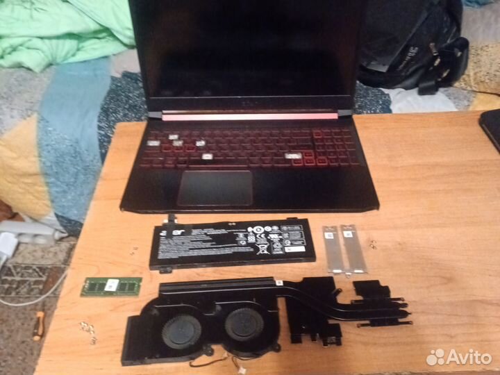 Ноутбук на запчасти acer nitro 5 an515 54 50YV