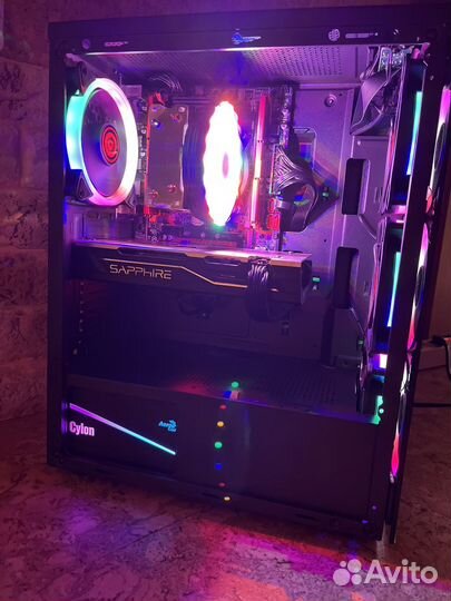 Игровой пк Xeon E5-2640v3/ RX 580 8gb/ 16gb