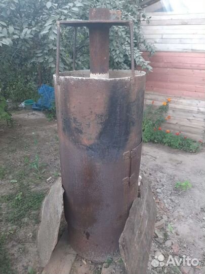 Печь буржуйка чугунная СССР