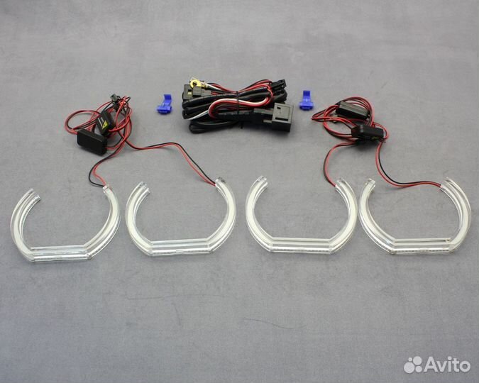 LED DTM ангельские глазки на BMW E39/E60/F02