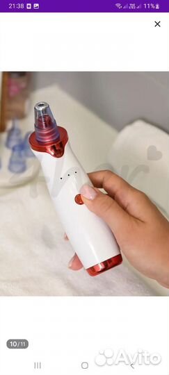 Прибор для вакуумной чистки лица