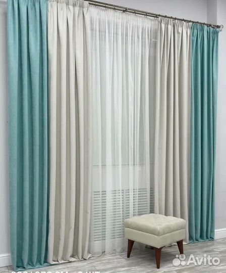 Пошив штор, покрывал, домашнего текстиля