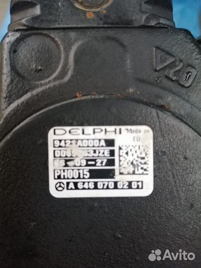 Тнвд delphi w211 2.2 cdi