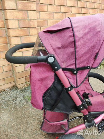 Прогулочная коляска- велосипед