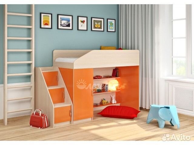 Кровать чердак