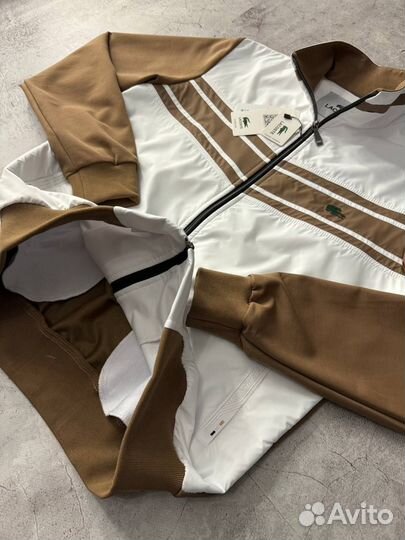 Спортивный костюм Lacoste белый LUX