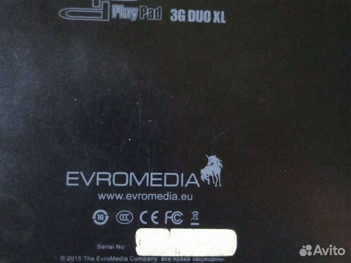 Планшет Evromedia