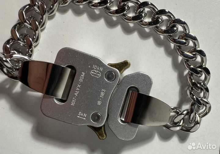 Браслет Alyx 1017 9SM серебряный
