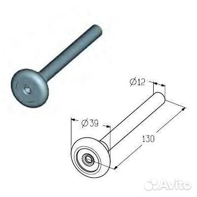 Запчасти для секционных ворот Алютех