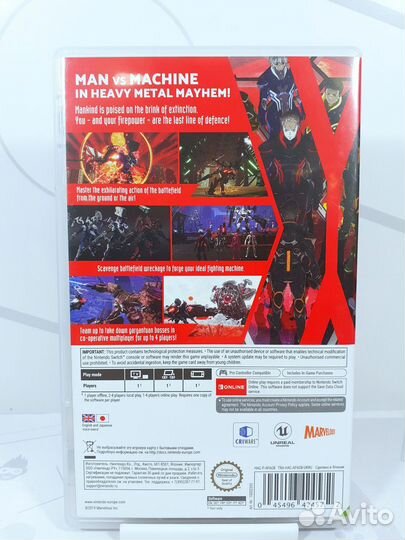 Картридж для Switch Daemon X Machina б/у