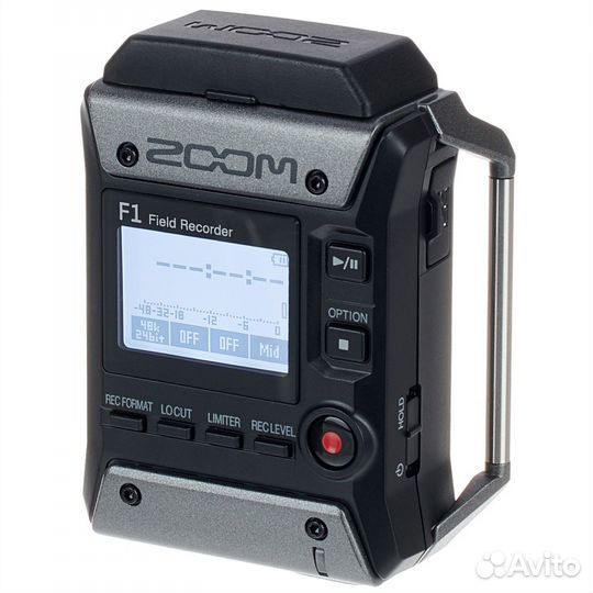 Рекордер Zoom F1-SP новый, с микрофоном пушкой