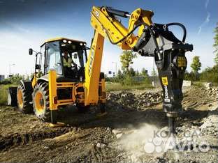 Услуги Экскаватора-погрузчика JCB Гидромолот