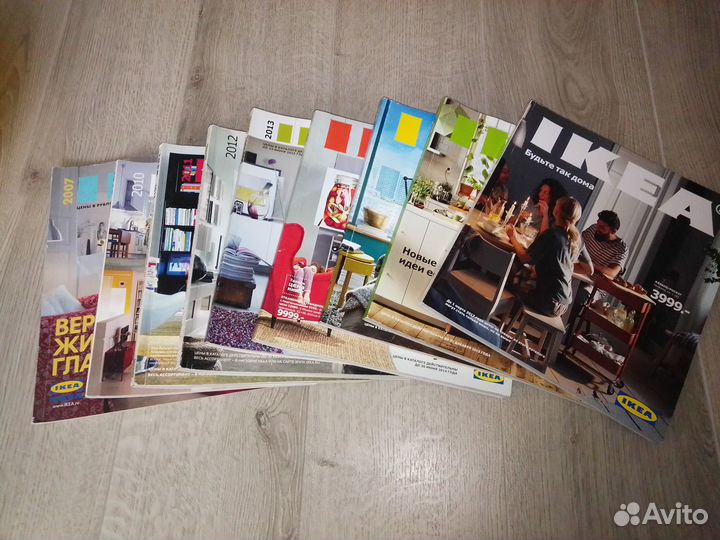 Каталоги IKEA (2007, 2010-2017)