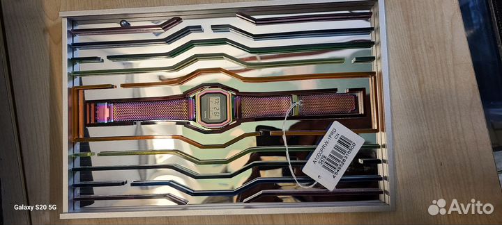 Часы casio Rainbow A1000PRW-1PRD коллекционные