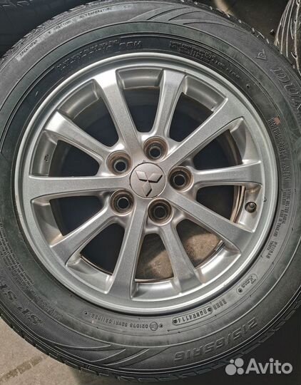 Летние колёса Mitsubishi ASX 215/65/16 Dunlop